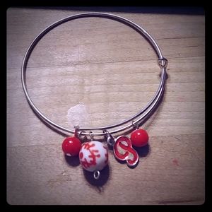 Silver Phillies bracelet